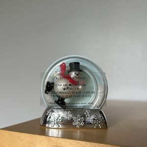 NWT Bath & Body Works Scentportable Skating Winter Holiday Snowman Visor Clip